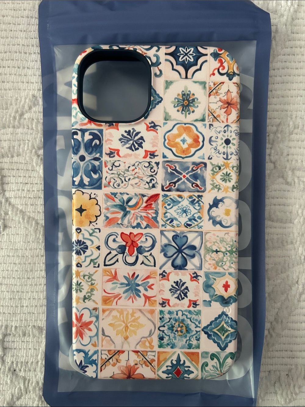 Colorful Tile Pattern Phone Case - Multicolor Mosaic
